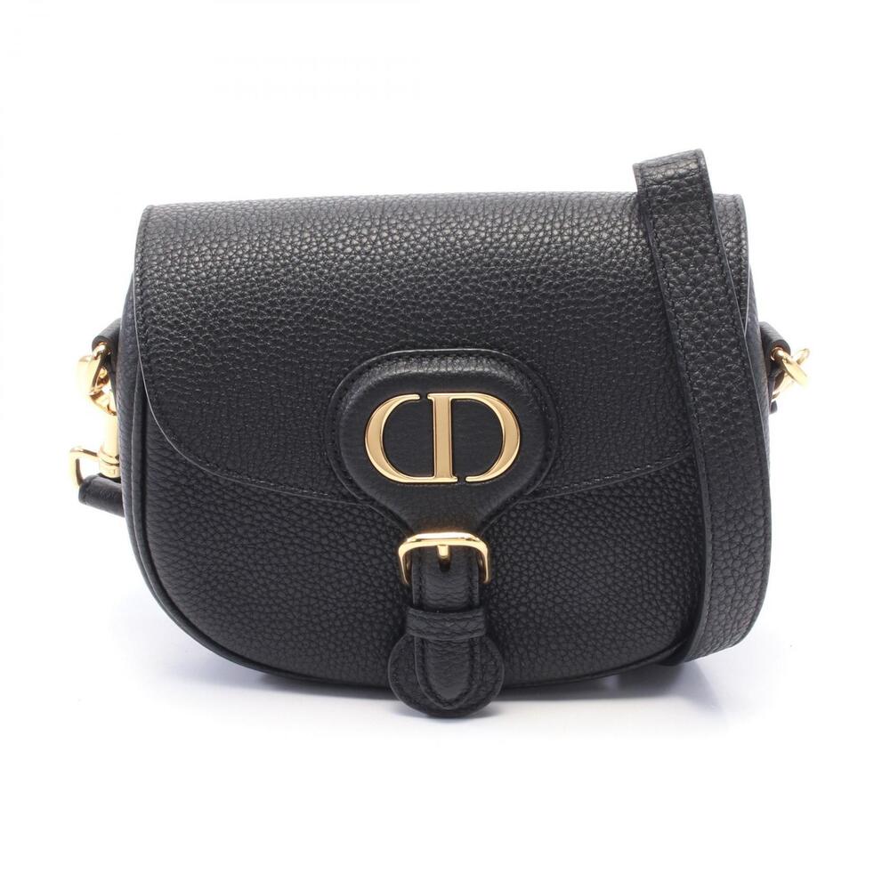 Dior Boy Shoulder Bag Leather Black